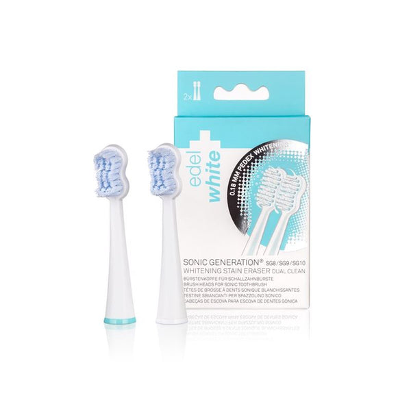 EDEL+WHITE Sonic Whitening Ersatzbürstenköpfe G8+