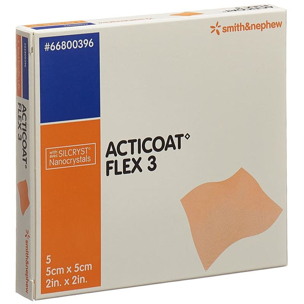 ACTICOAT FLEX 3 Wundverband 5x5cm 5 Stk