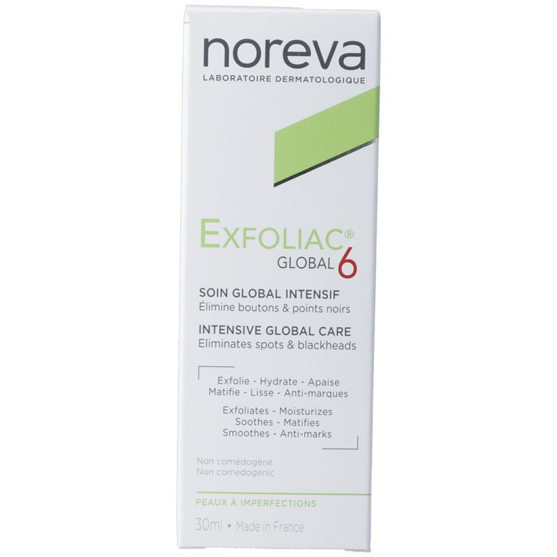 EXFOLIAC Global 6 Akne Creme Tb 40 ml