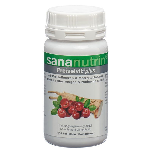 SANANUTRIN Preiselvit plus Tabl Ds 150 Stk