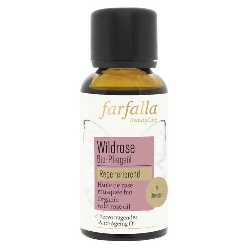 FARFALLA Bio-Pflegeöl Wildrose 30 ml