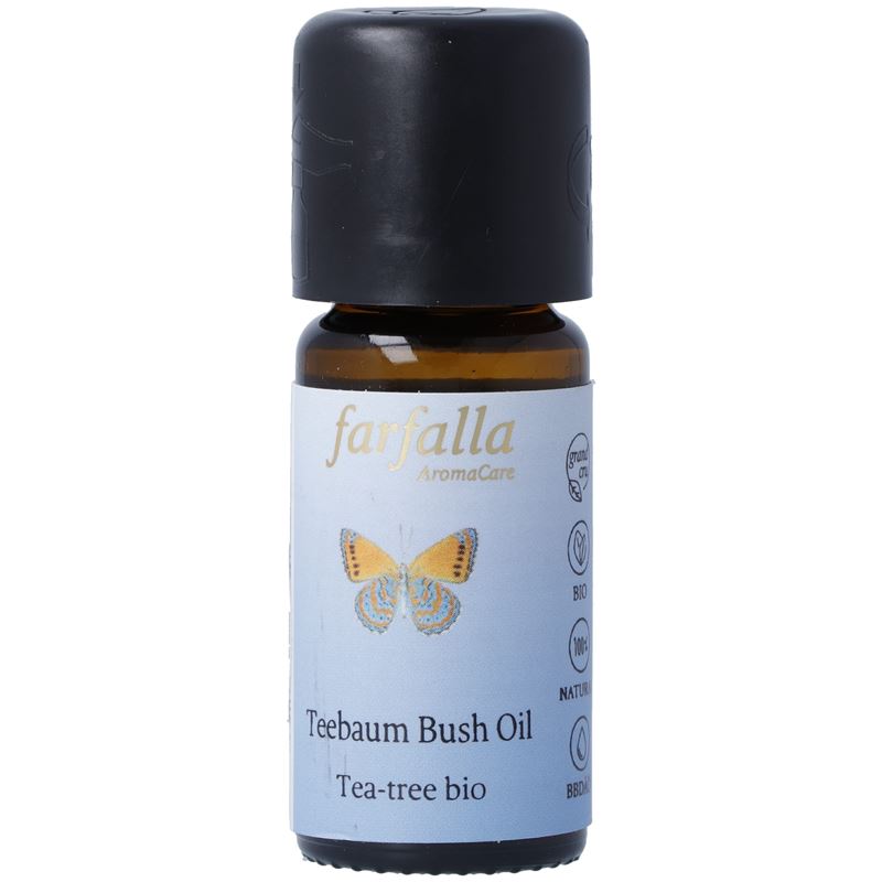FARFALLA Teebaum Äth/Öl Bio Wildsamml Gr Cru 10 ml