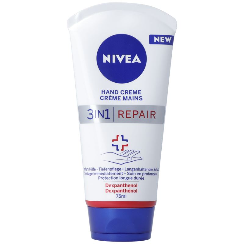 NIVEA Handcreme 3in1 Repair Tb 75 ml