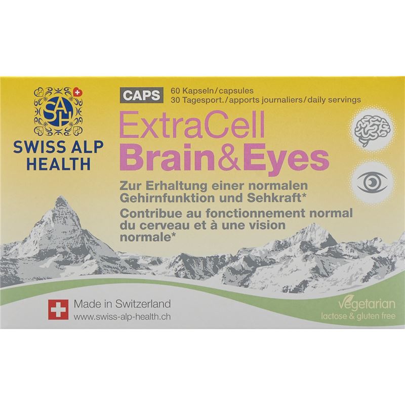 EXTRA CELL Brain & Eyes Kaps 60 Stk