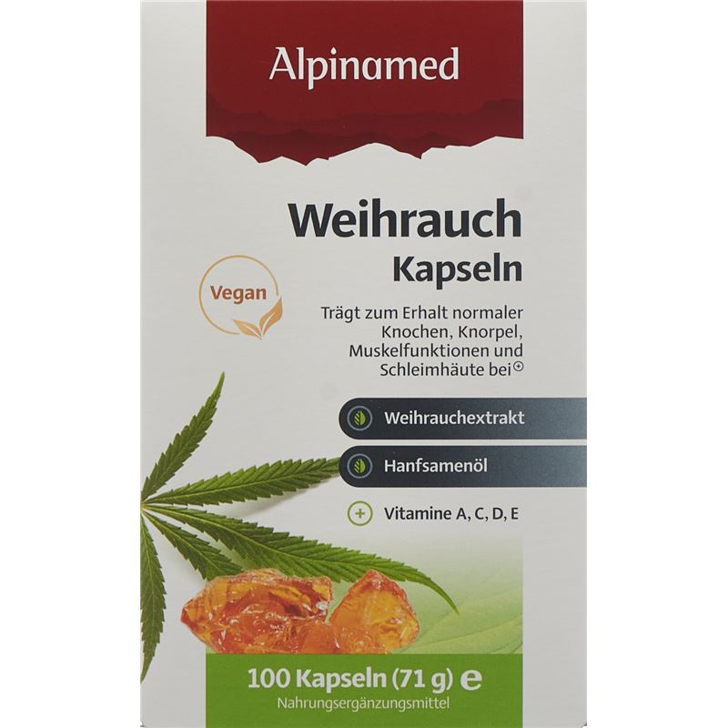 ALPINAMED Weihrauch Kaps 100 Stk