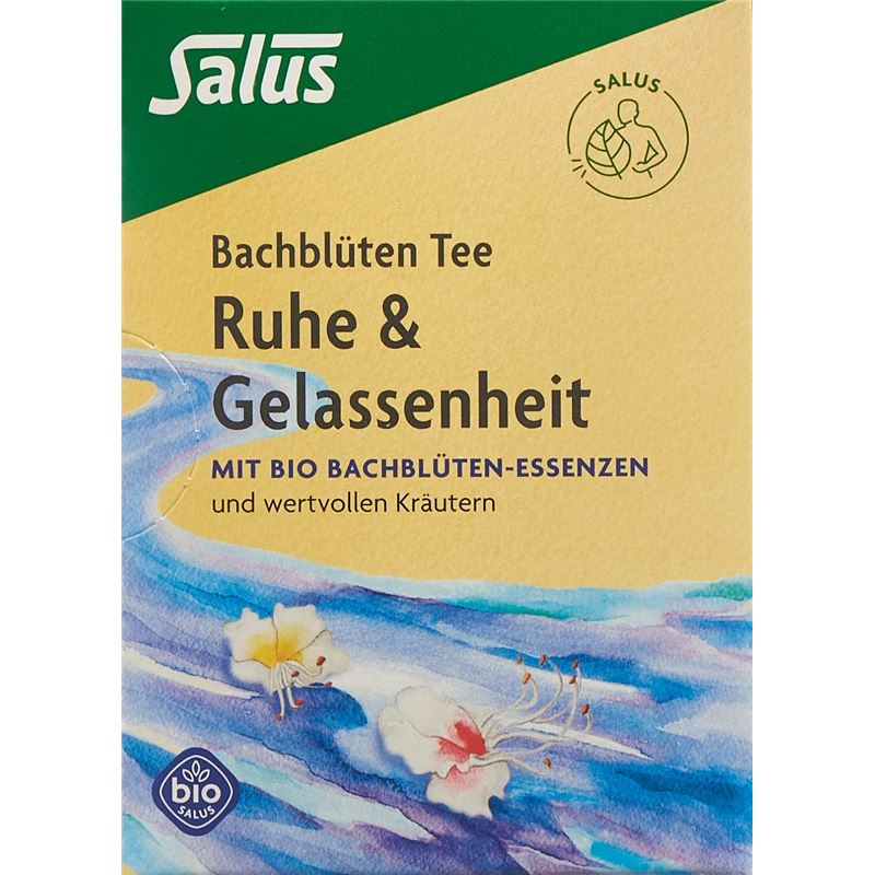 SALUS Bach Tee Ruhe & Gelassenheit Bio Btl 15 Stk