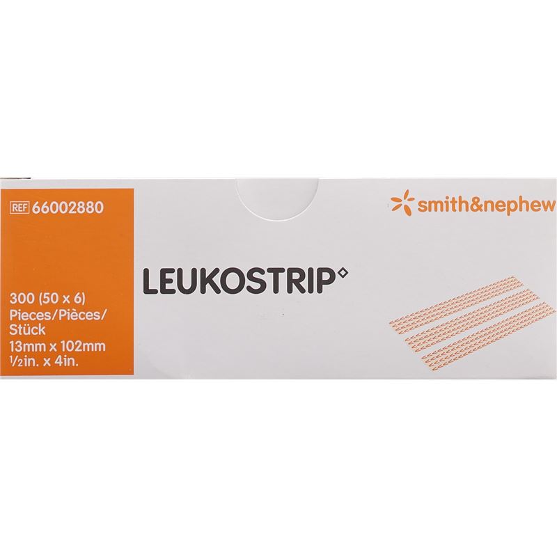 LEUKOSTRIP 13mmx102mm 6 Streifen 50 Stk