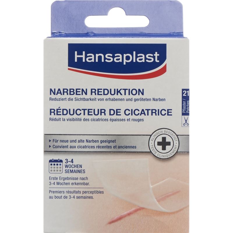 HANSAPLAST Narben Reduktion Pflaster 21 Stk
