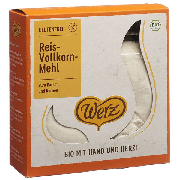 WERZ Reis Mehl Bio glutenfrei 1 kg