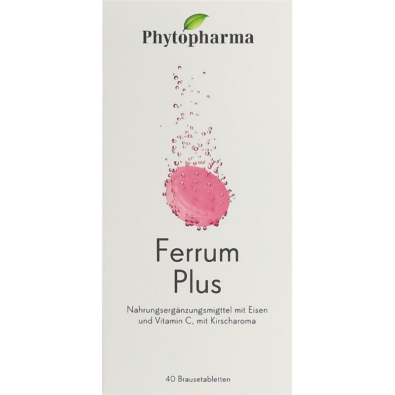 PHYTOPHARMA Ferrum Plus Brausetabl 40 Stk