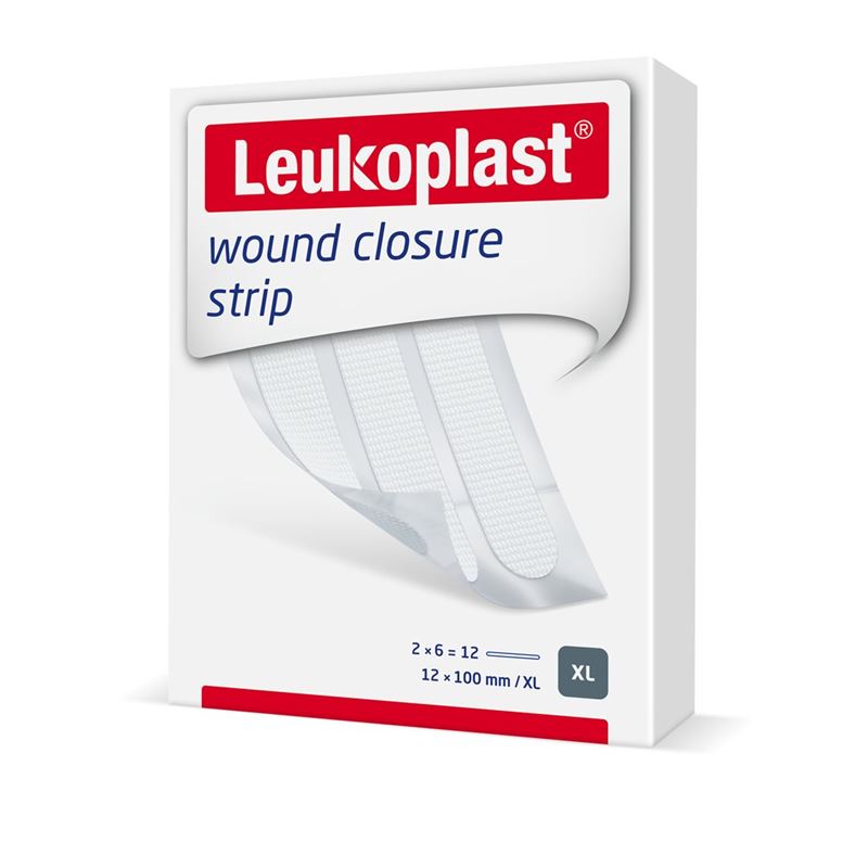LEUKOPLAST wound clos strip 12x100mm we 2 x 6 Stk