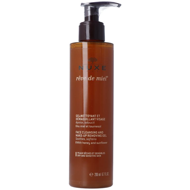 NUXE Rêve de Miel Gel Démaq Visage 200 ml