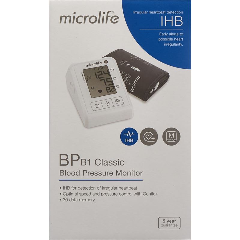 MICROLIFE Blutdruckmessgerät B1 Classic