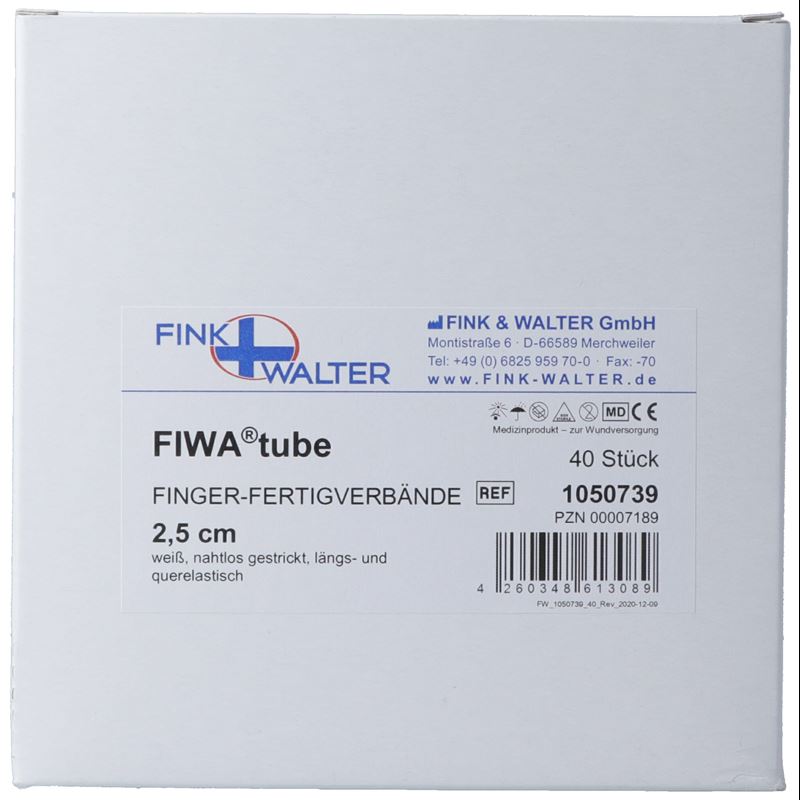 FIWA tube Fingerverbände 2.5cm 40 Stk