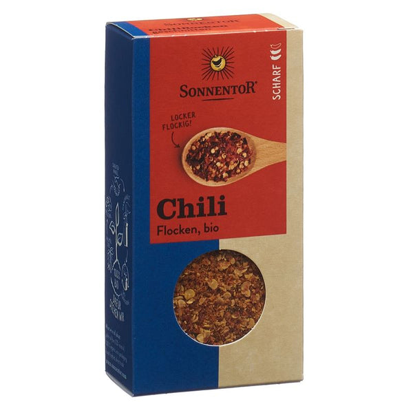 SONNENTOR Chili Flocken BIO Btl 45 g