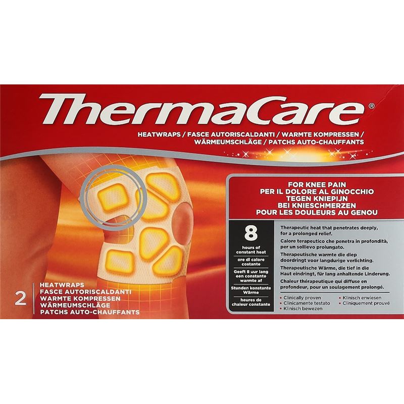THERMACARE Knie Patch Btl 2 Stk
