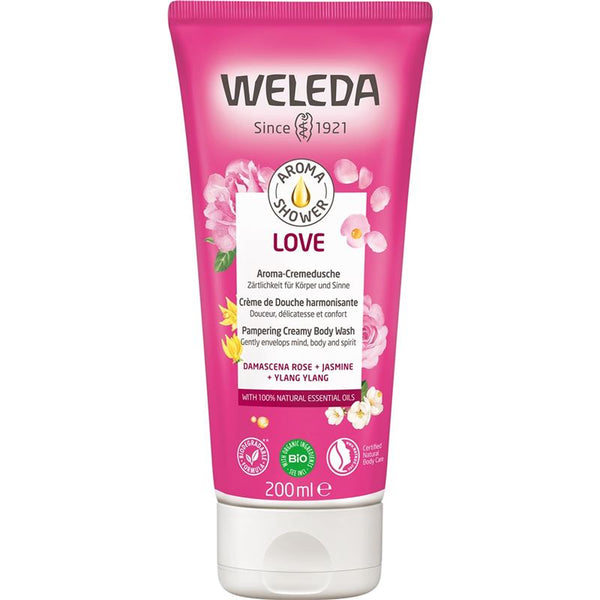 WELEDA Shower Cream Love Rose Tb 200 ml
