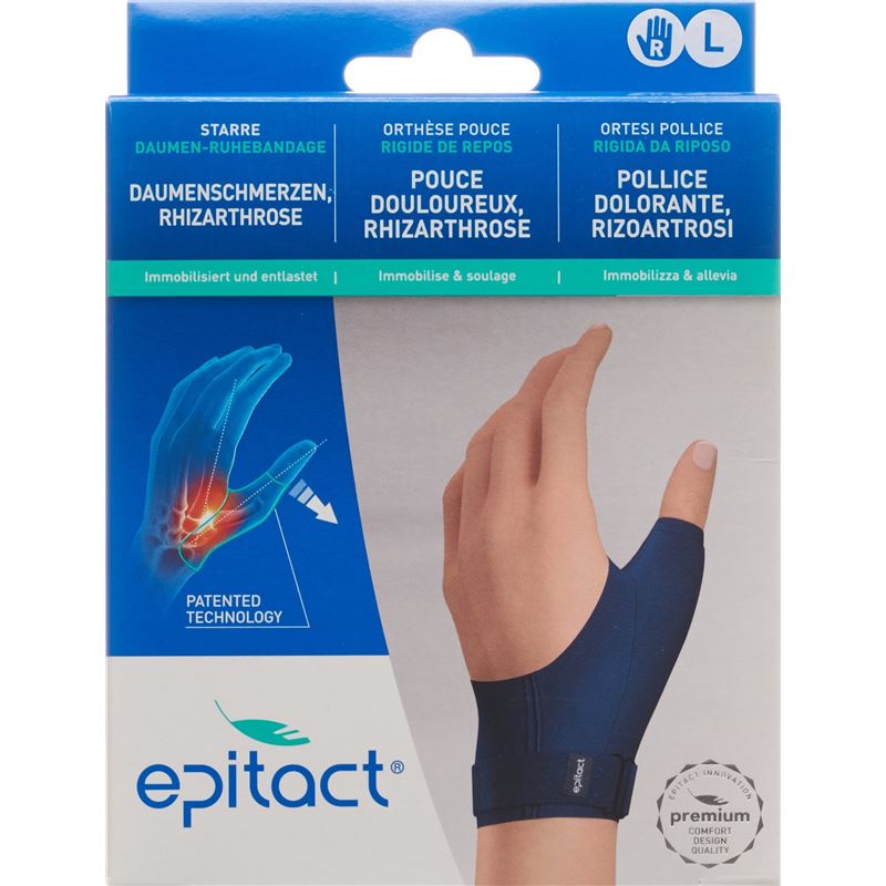 EPITACT starre Daumen-Ruhebandage L rechts