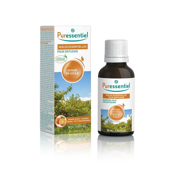 PURESSENTIEL Duftmisch Reise Siz äth Öl Diff 30 ml