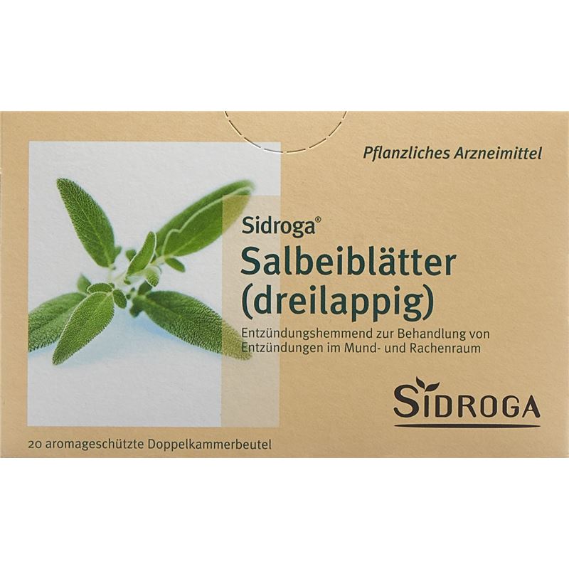 SIDROGA Salbeiblätter 20 Btl 1 g