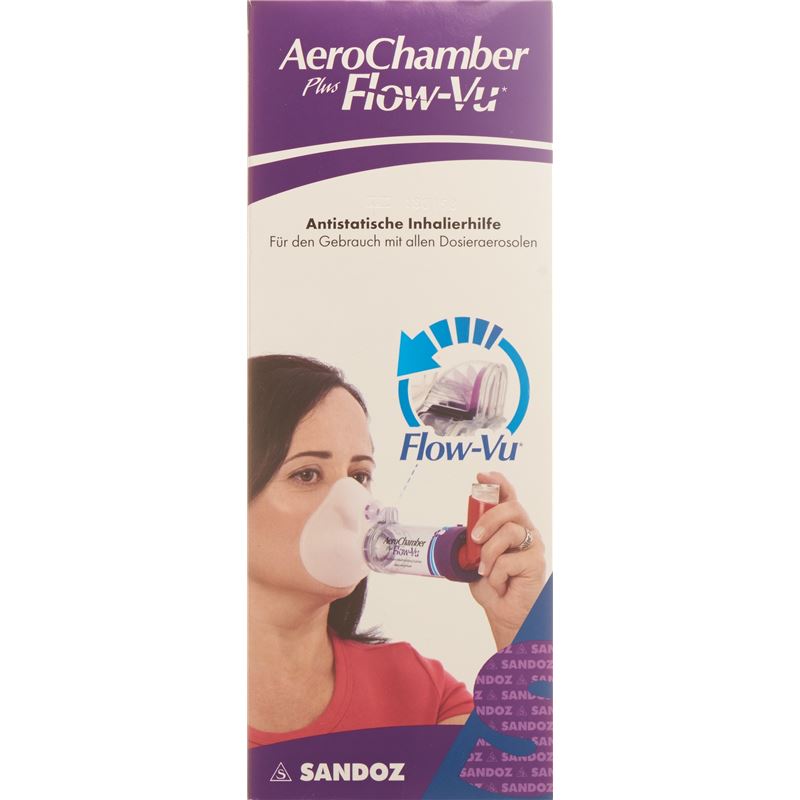 AEROCHAMBER PLUS Flow-Vu kleine Maske violett