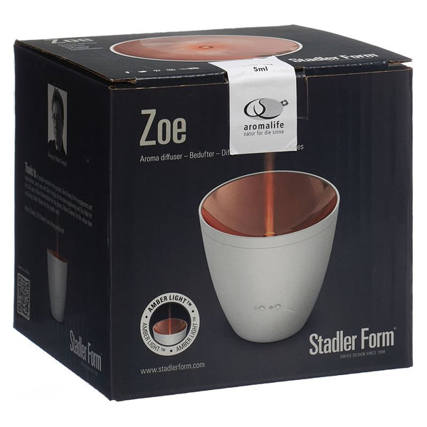 AROMALIFE Zoe Aromavernebler Amber Light weiss