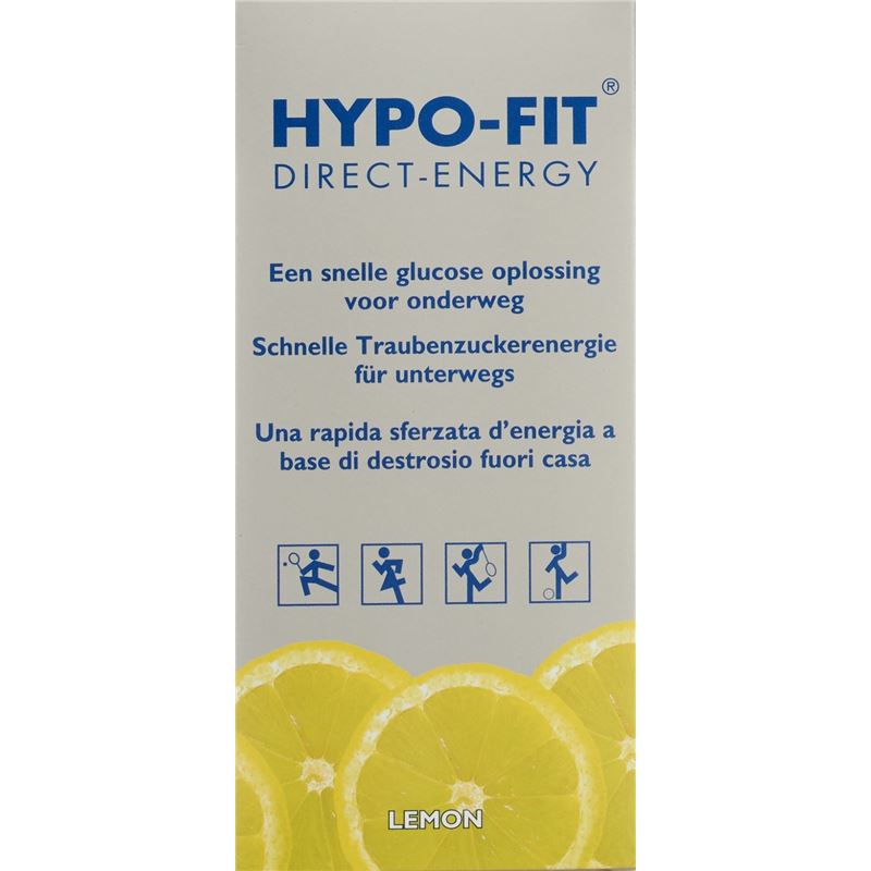 HYPO-FIT Flüssigzucker Lemon Btl 15 Stk