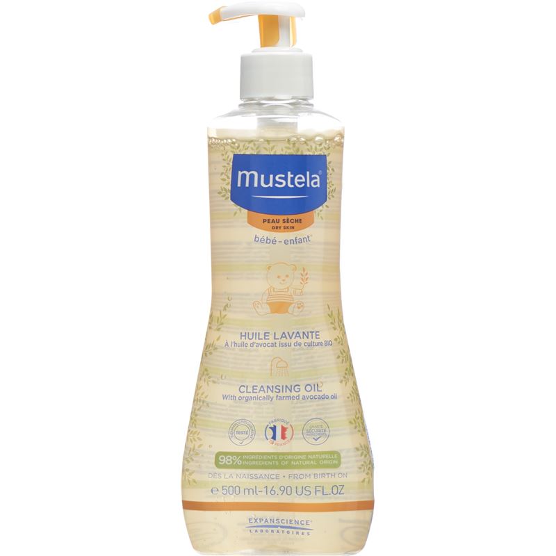 MUSTELA Waschöl trockene Haut 500 ml