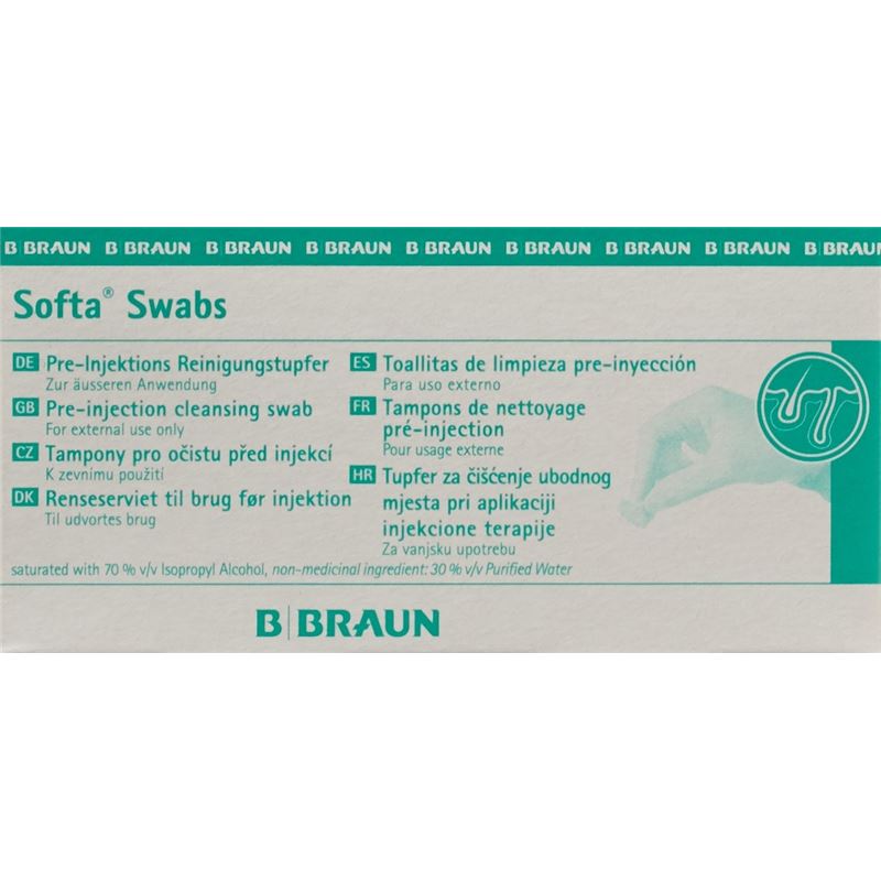 SOFTA Swabs Reinigungstupfer 100 Stk