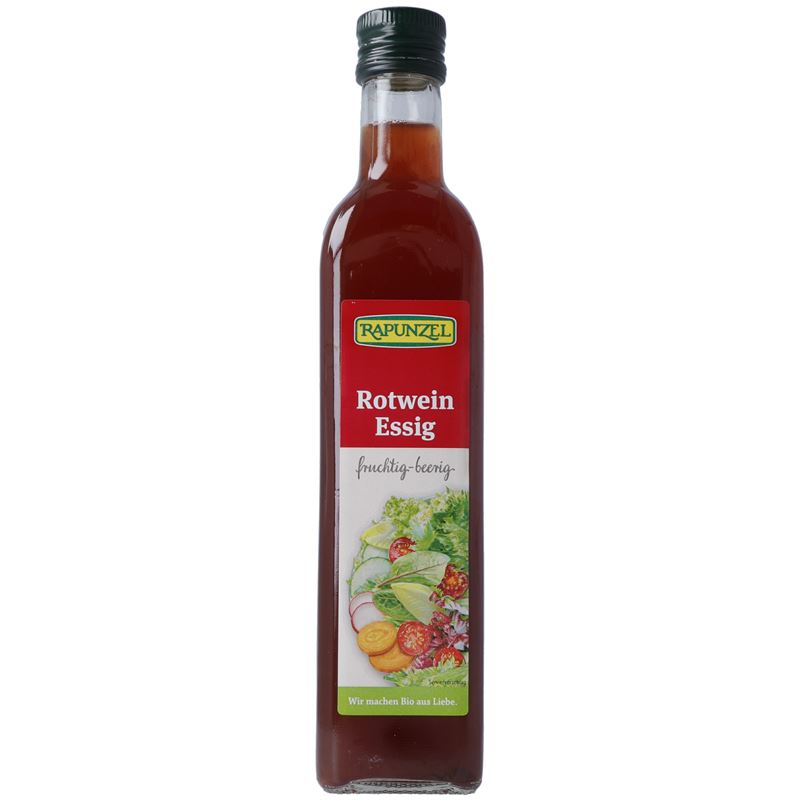 RAPUNZEL Weinessig rot Fl 0.5 lt