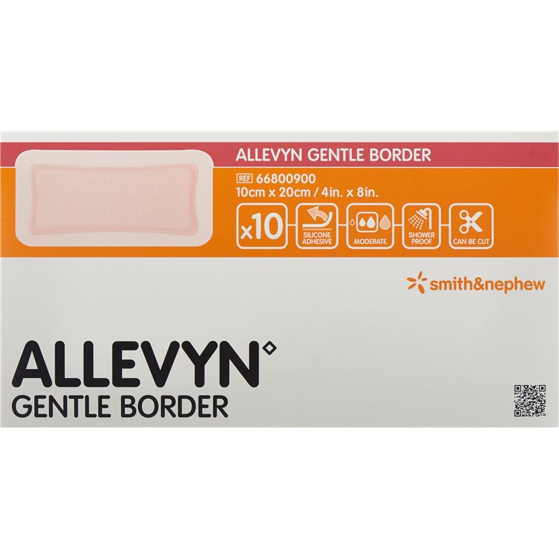 ALLEVYN GB Wundverband 10x20cm 10 Stk