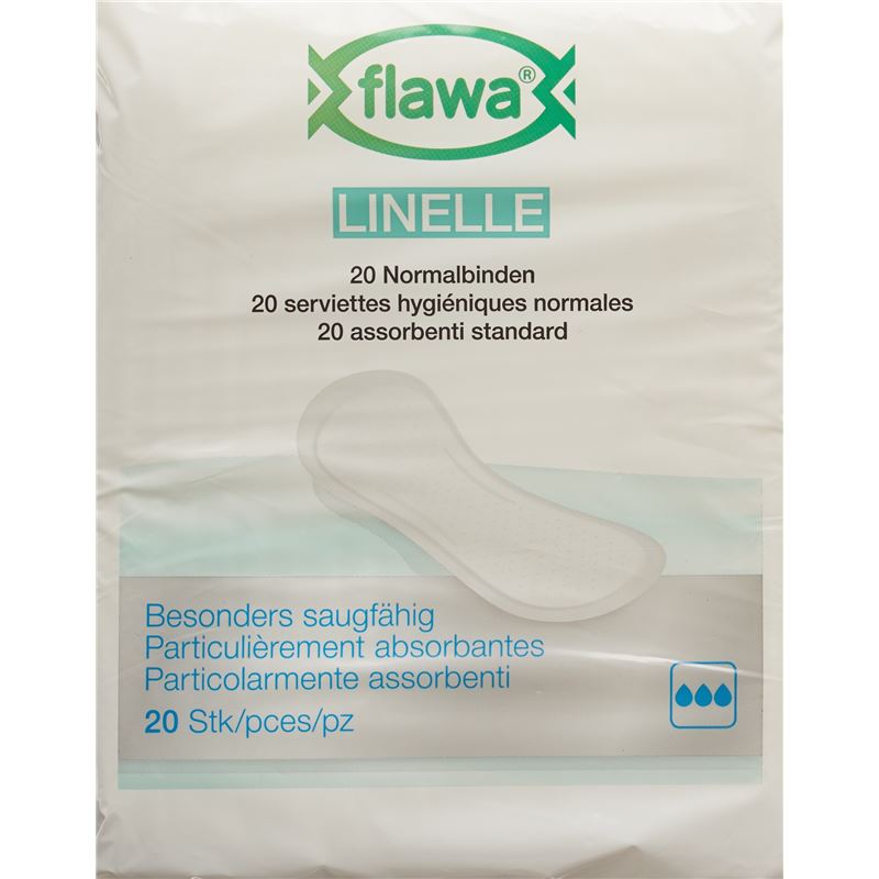 FLAWA Linelle Normalbinden 20 Stk