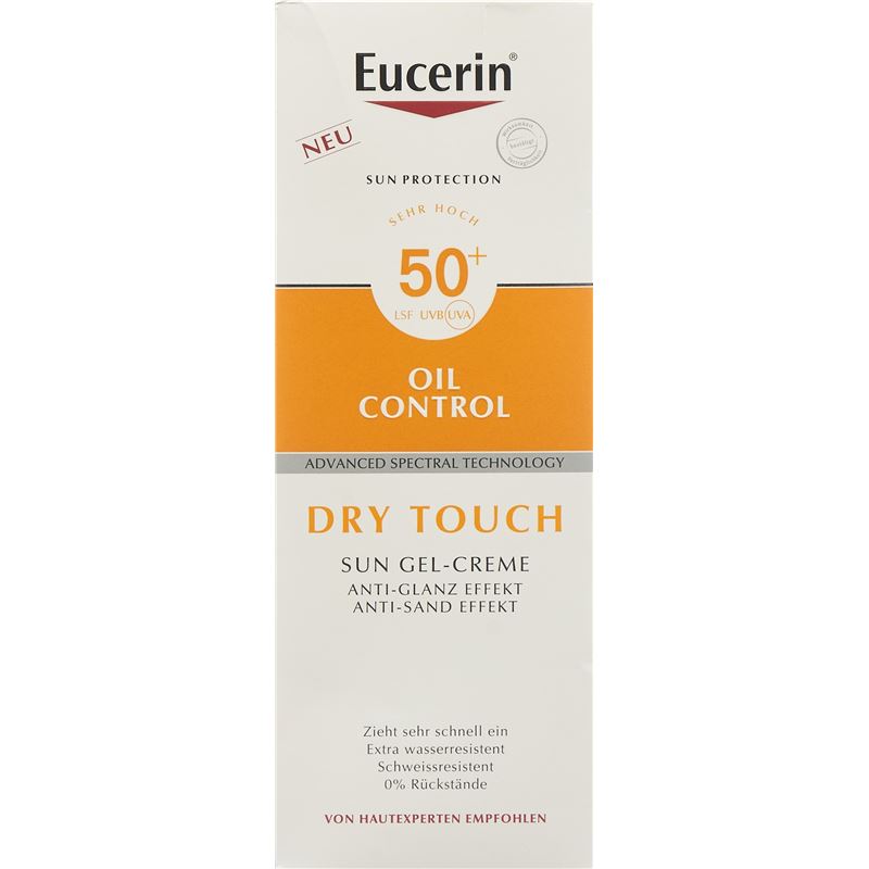 EUCERIN SUN Body Oil Cont Gel-Cr LSF50+ 200 ml