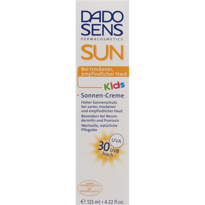 DADO SENS Sun Sonnen Creme Kids SPF30 125 ml