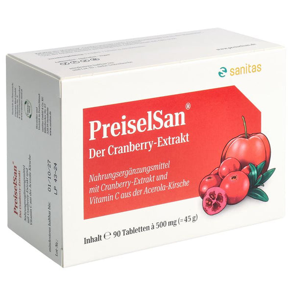 PREISELSAN mit Cranberry-Extrakt Tabl 90 Stk