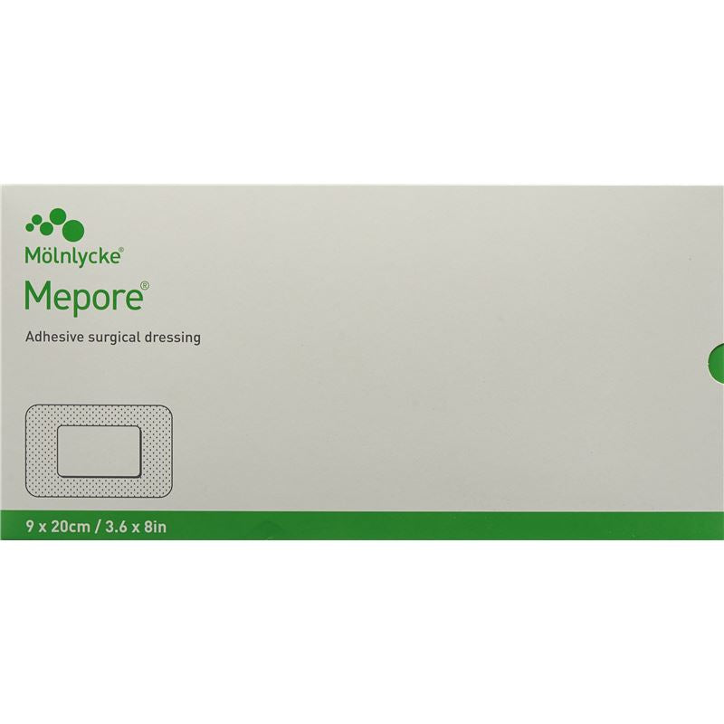 MEPORE Wundverband 20x9cm Wundki 15x5cm (n) 5 Stk