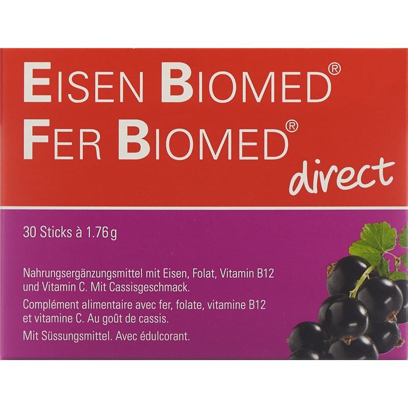 EISEN BIOMED direct Gran Sticks 30 Stk
