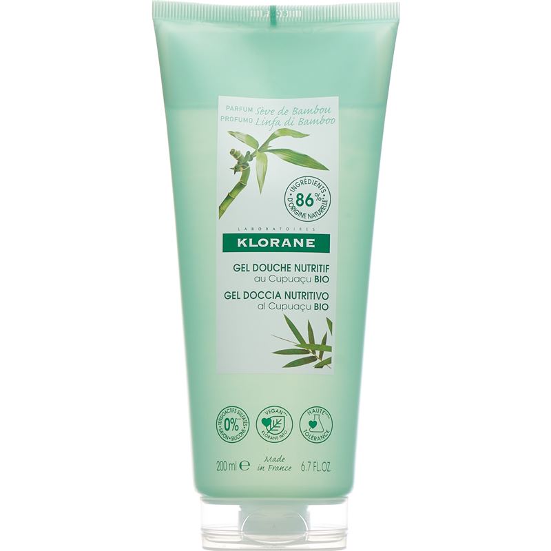 KLORANE Duschgel Bambussaft 200 ml