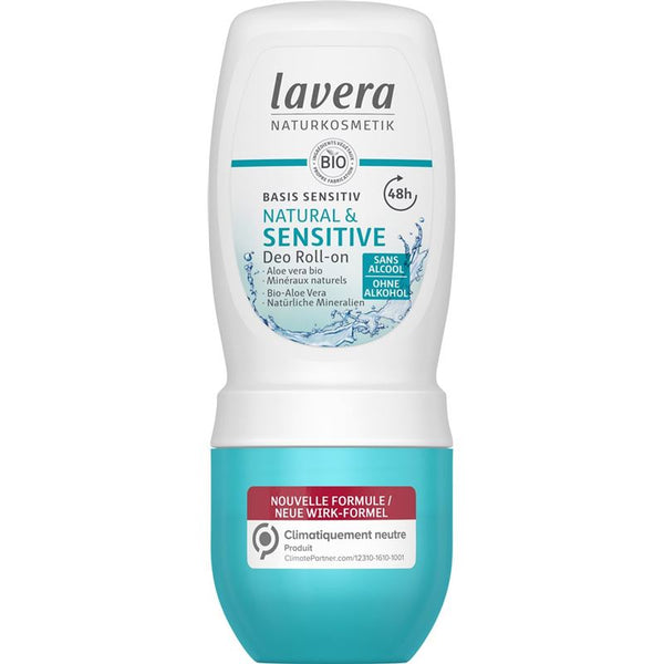 LAVERA Deo Roll-on basis sensitiv Nat & SENS 50 ml