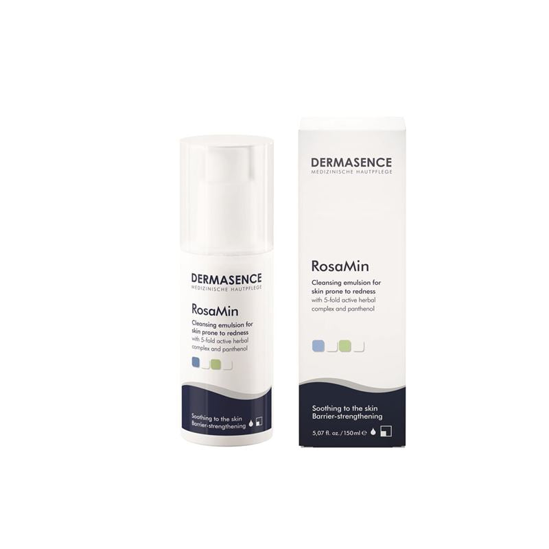 DERMASENCE RosaMin Reinigungsemulsion Disp 150 ml