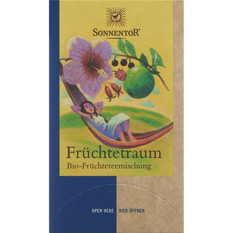 SONNENTOR Früchte Traum Tee einzeln BIO Btl 18 Stk