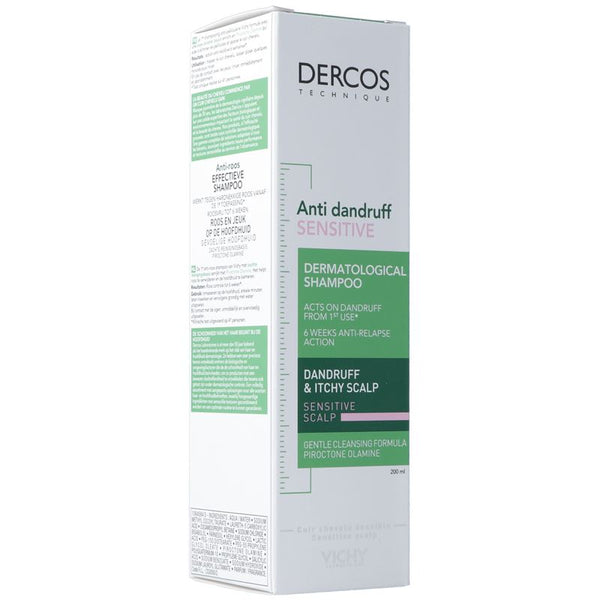 VICHY Dercos Shampoo Anti-Pell chev sens FR 200 ml