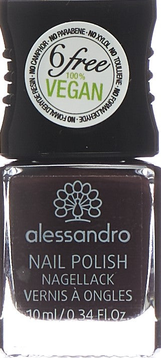 ALESSAN Nagellack ohne Verp 83 Black Ch 10 ml