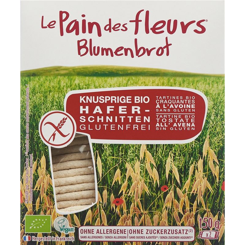 BLUMENBROT Knusprige Schnitten Hafer 150 g
