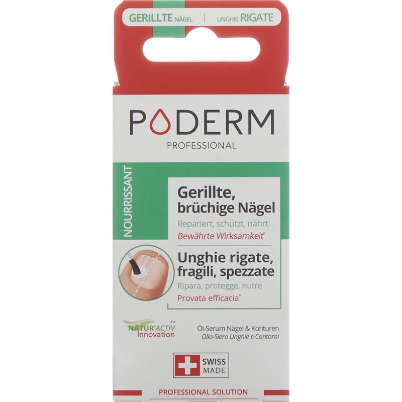 PODERM Huile Sérum Ongles Nourrissante Fl 8 ml