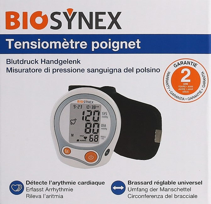 BIOSYNEX Blutdruck Handgelenk
