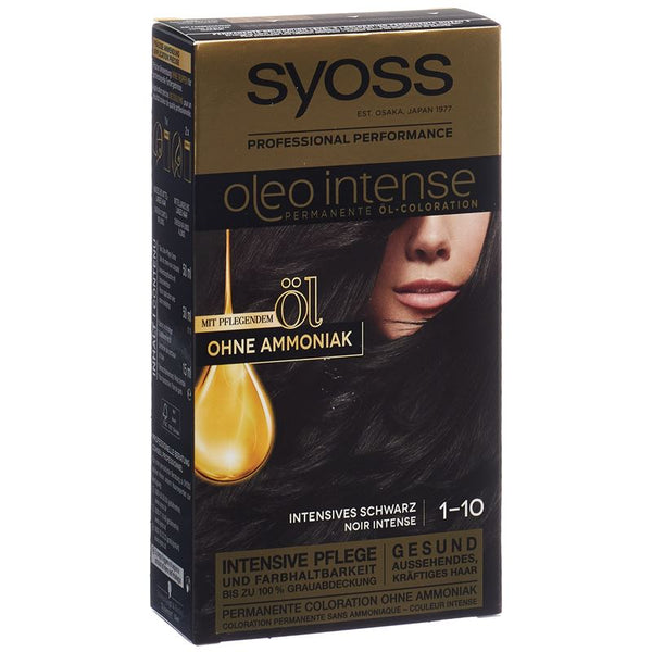 SYOSS Oleo Intense 1-10 intensives Schwarz