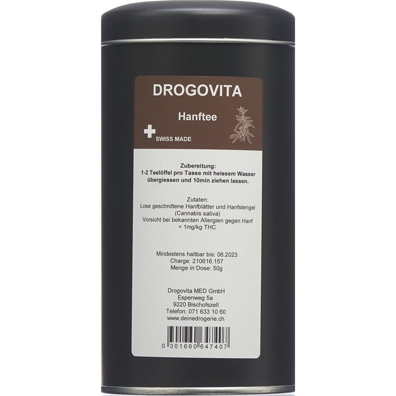 DROGOVITA Hanftee Ds 50 g