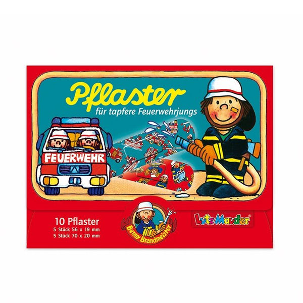 LUTZ MAUDER Kinderpflaster Feuerwehr 10 Stk