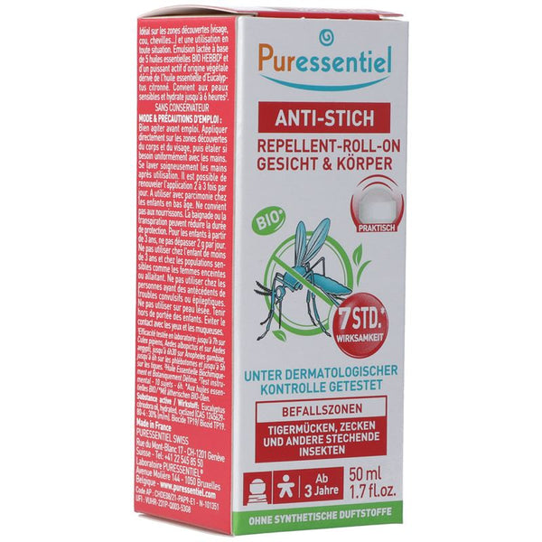 PURESSENTIEL Anti-Stich Abwehr Roll-on 50 ml